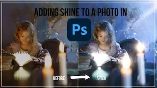 Adding glow and shine in Photoshop