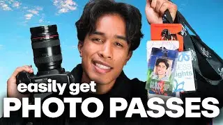 How to ACTUALLY get Photo Passes for Concert Photography | Tutorial