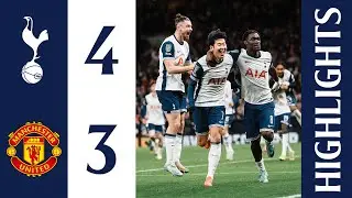 HEUNG-MIN SON SCORES FROM A CORNER!! 😵 | Tottenham Hotspur 4-3 Man Utd | Carabao Cup Highlights