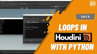 Day 8 - Loops in Houdini with Python | Houdini 10 Day Introduction to Python