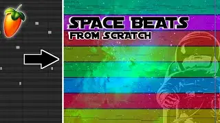 how to space trap beats from scratch (fl studio mobile beat making tutorial)