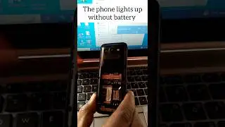 this phone lights up without battery 😂😂😂😂