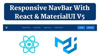 Responsive navbar in react js