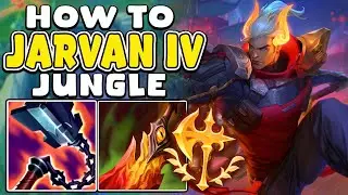 How to Jarvan IV Jungle & CARRY + Best Build/Runes | Jarvan IV Guide Season 13 League of Legends