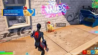 Secret FREE BACKBLING in New MILES MORALES Update! (Fortnite)