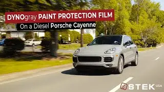 Porsche Cayenne in full DYNOgray Paint Protection Film | STEK USA