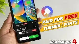 How To Use Paid Fonts & Themes in Any Realme Device🔥 - All Paid Themes For Free