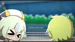 Collei meets Sucrose - Genshin impact animation