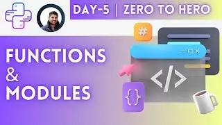 Day-5 | Python Functions and Modules | Python For DevOps