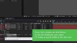 How to make custom animation presets in After Effects