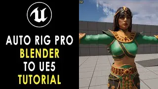 Auto Rig Pro Tutorial to UE5.1 Unreal Engine