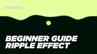 Stupid Simple Displacement Map Ripple Effect in After Effects