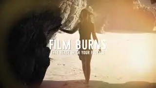 Dust, Scratches and Film Burns Premiere Pro Template