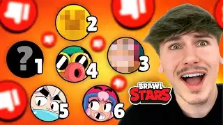 JE JOUE LES 10 PIRES BRAWLERS DU JEU !! (Horrible)