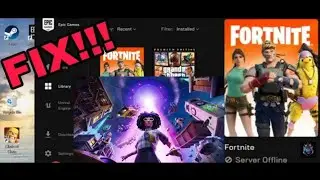 How to fix server offline in epic games|| epic games server offline