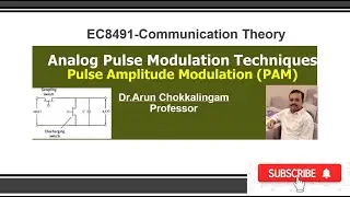 Pulse Amplitude Modulation (PAM) (EC8491-UNIT-5)