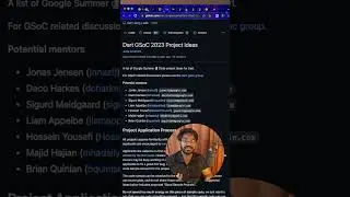 GSOC 2023 organisations for Flutter devs #shorts
