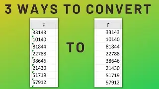 3 Ways to convert error in number cells to numbers