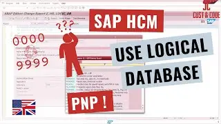 SAP HCM - use Logical Database PNP to read Personnel Data [english]