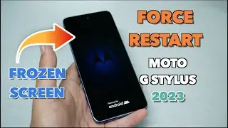 Moto g Stylus  2023 how fix Frozen\black\non responsive Screen( force Restart)