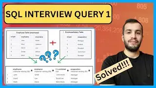 SOLVING SQL Interview Questions for Data Analysts ✔: Extracting Managerial Hierarchy👩‍🔧