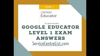 ✅✅【 Google Educator Level 1 Certification Answers 】