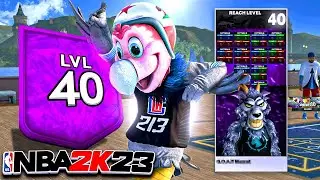 HOW TO LEVEL UP FAST NBA 2K23 (SEASON 9)! BEST REP METHOD to HIT LEVEL 40 in 1 DAY NBA 2K23!