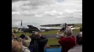 P-38 Lightning, fly past and display