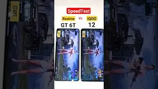 Realme GT 6T vs iQOO 12 SpeedTest OMG 😱🔥🔥🔥