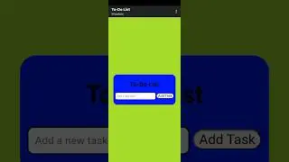 Making a To-Do list by coding #shortfeed #shorts #coding #expcoding