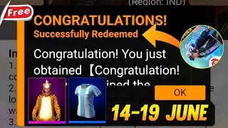 FREE FIRE REDEEM CODE TODAY 14 JUNE 2023 REDEEM CODE FREE FIRE | FF CODE TODAY 14 JUNE