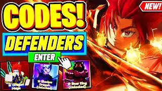 ⚠️New⚠️ ALL WORKING CODES For Anime Defenders 2024 - Roblox Anime Defenders Codes 2024