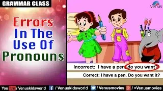 Errors In the Use Of Pronouns ~ Grammar Class