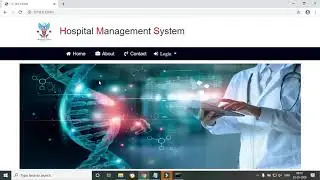 Hospital Management System Project | Python Django Project