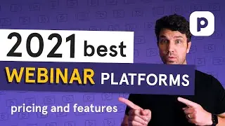 2021 best WEBINAR PLATFORMS (pricing and features breakdown)