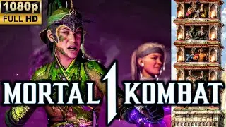 MK1 *ZATERRAN LI MEI* KLASSIC TOWER GAMEPLAY!! (SONYA AS KAMEO) 1080p 60 FPS (MORTAL KOMBAT 1) MK12