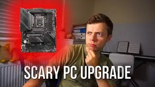 Massive Scary PC Upgrade Day 2 - CPU, Motherboard, RAM - Watch Me Struggle!