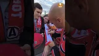 ХК Автомобилист встретился с болельщиками