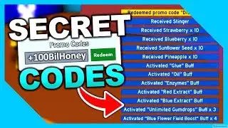 (NEW) 7 *SECRET CODES* IN BEE SWARM SIMULATOR