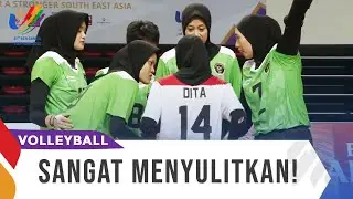 SALING MENYULITKAN!! VOLLEY PUTRI INDONESIA VS THAILAND | 31ST SEA GAMES