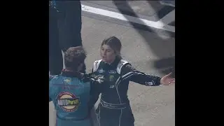 Hailie Deegan upset with Lawless Alan after Martinsville Speedway #shorts