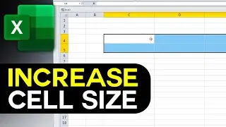 How to Adjust Cell Size in Excel in 2025