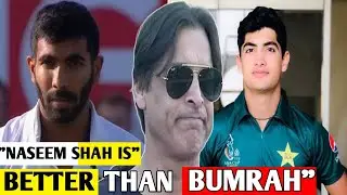 Pakistan pacer says Naseem Shah is better than Jasprit Bumrah | Cricket News | Pakistan | India |