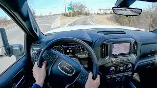 2022 GMC Sierra 2500 HD AT4 Duramax - POV Test Drive (Binaural Audio)