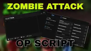 (OVERPOWERED) ZOMBIE ATTACK SCRIPT | MOBILE, PC, ELECTRON SUPPORT | Roblox Script/Hack Showcase