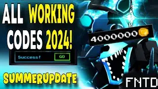 *NEW* ALL WORKING CODES FOR FIVE NIGHTS TD IN 2024! ROBLOX FIVE NIGHTS TD CODES