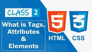 HTML Tutorial | What is Tags , Attributes , Elements in HTML | #mdjamal