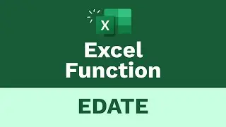 The Learnit Minute - EDATE Function #Excel #Shorts