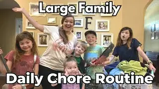 Daily Cleaning Routine || Kids Chore Routine