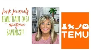 Junk Journals TEMU Haul (#6) - Awesome Savings!!